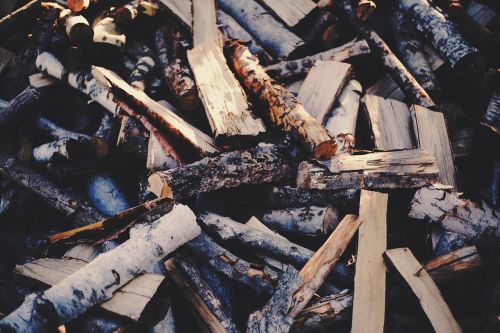wood firewood scrap