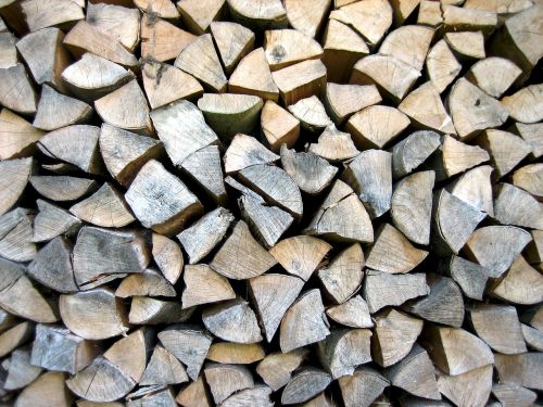 wood wood pile firewood