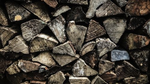 wood firewood nature