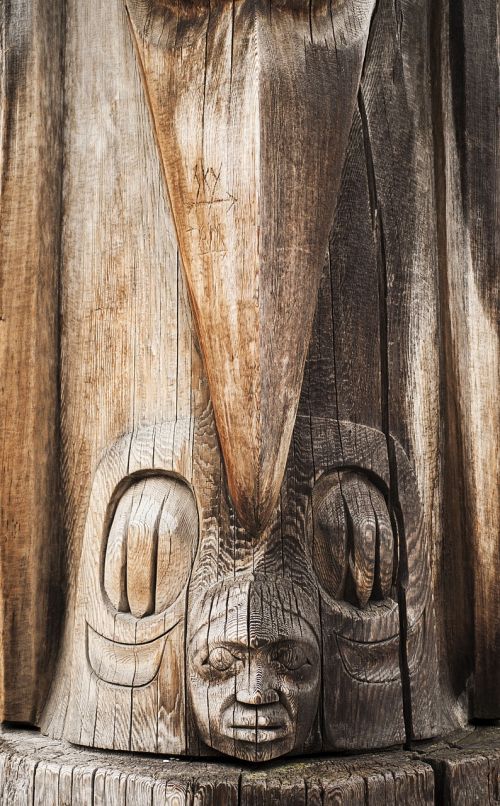 wood totem ancient civilizations