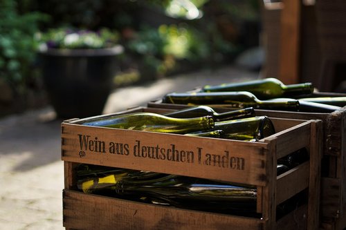 wood  wine box  wine