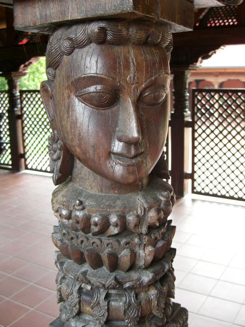 wood carving figure