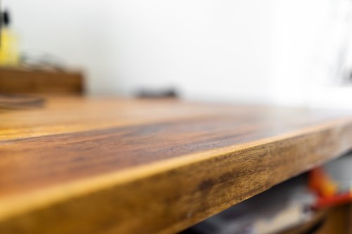 wood  walnut  desk