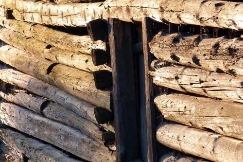 wood old pinzgauer hay barn