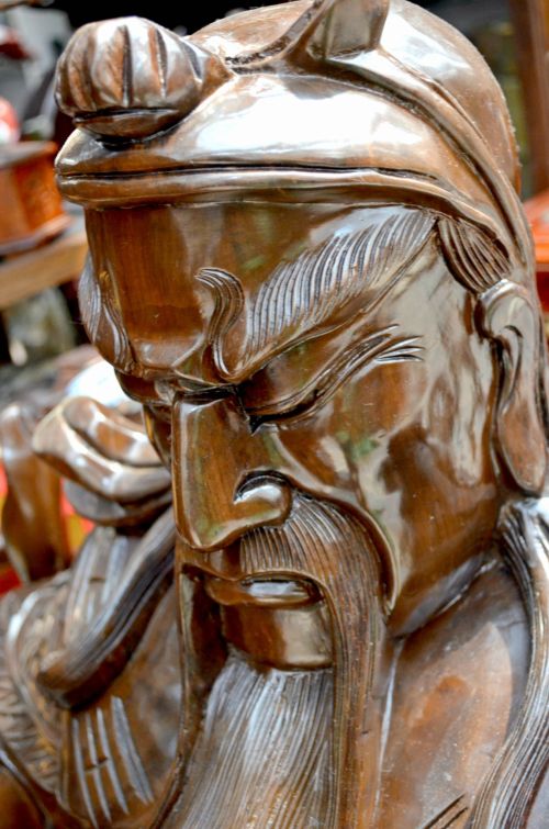 Wood Carved Statue