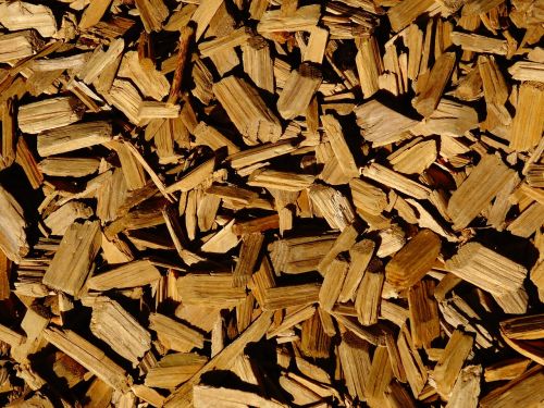 wood chips background wood