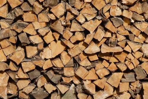 wood pile  wood  firewood