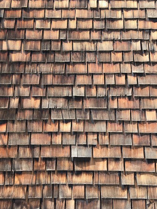 wood shingles  wood  roof