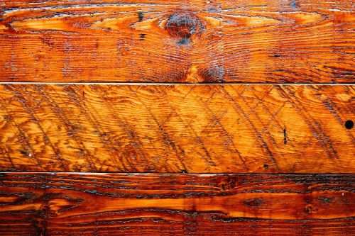 wooden table closeup