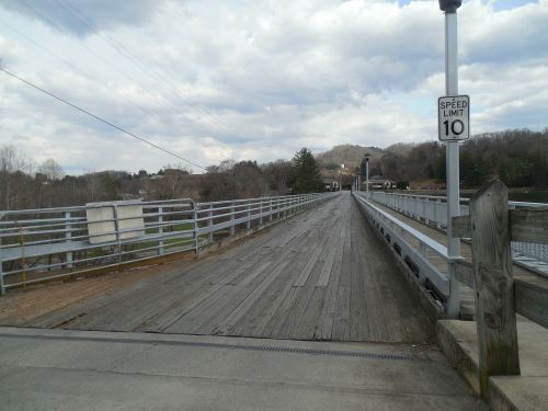 wooden bridge wood