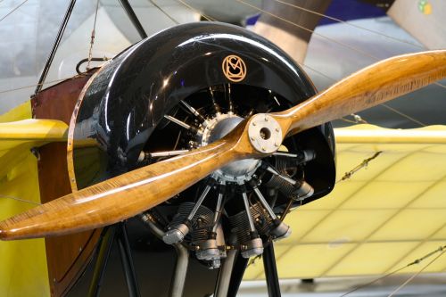 wooden airplane propeller vintage plane engine historic aeroplane