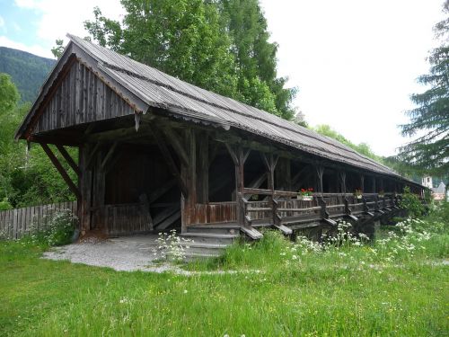 wooden bridge bridge wood