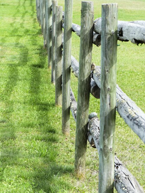 wooden fence fence countryside