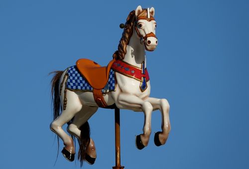 wooden horse carousel parking verdun