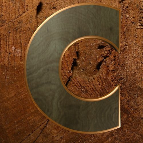 wooden letter letter wood