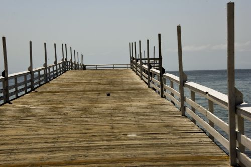 Wooden Pier, California
