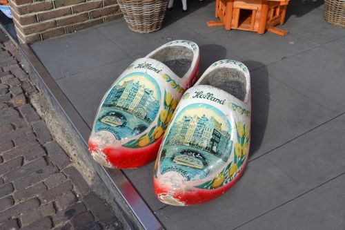 wooden shoes shoes netherlands