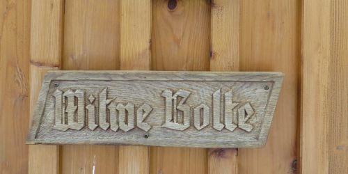 wooden sign fairy tales widow bolte