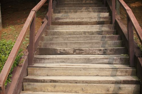 wooden stairs republic of korea same as above