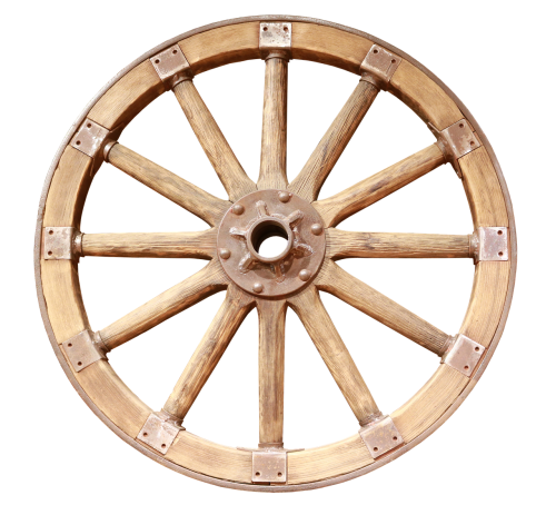 wooden wheel wheel wagon wheel