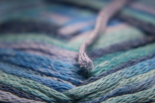 wool bändchengarn thread
