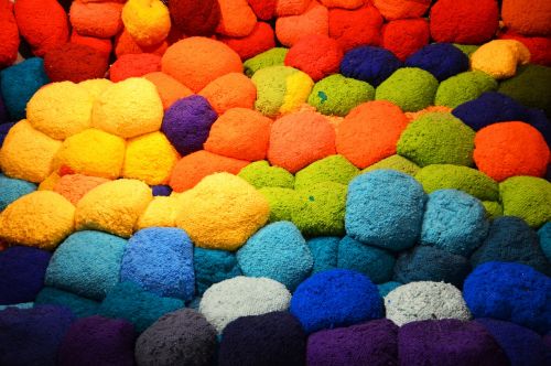 wool installation color