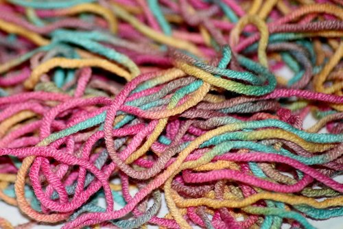 wool  yarn  color
