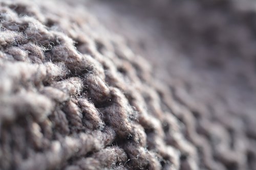 wool  knitted  fabric