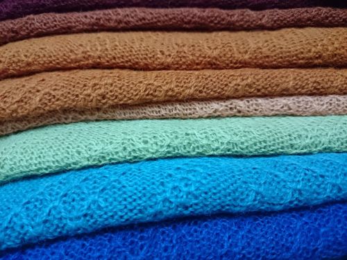 wool colors tissue