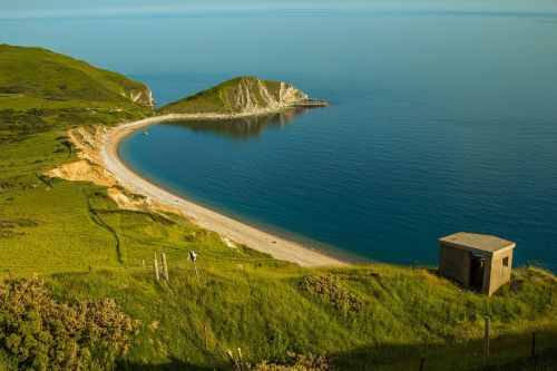 worbarrow bay sea dorset