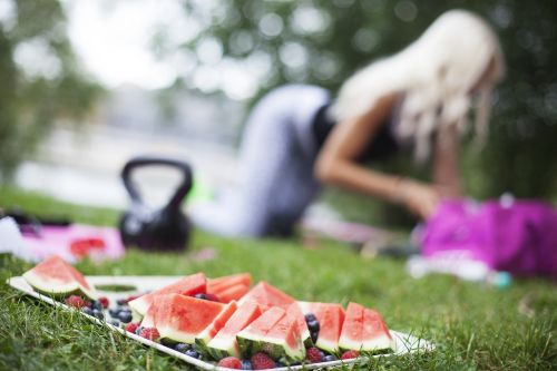 work out watermelon healthy