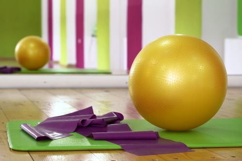 workout ball pilates