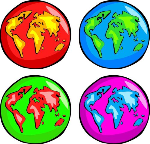 world globe worldwide