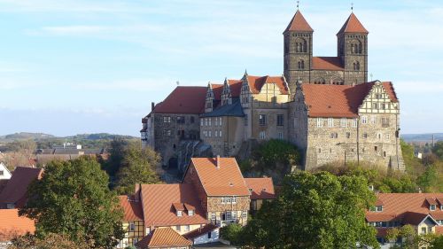 world heritage quedlinburg castle quedlinburg elder