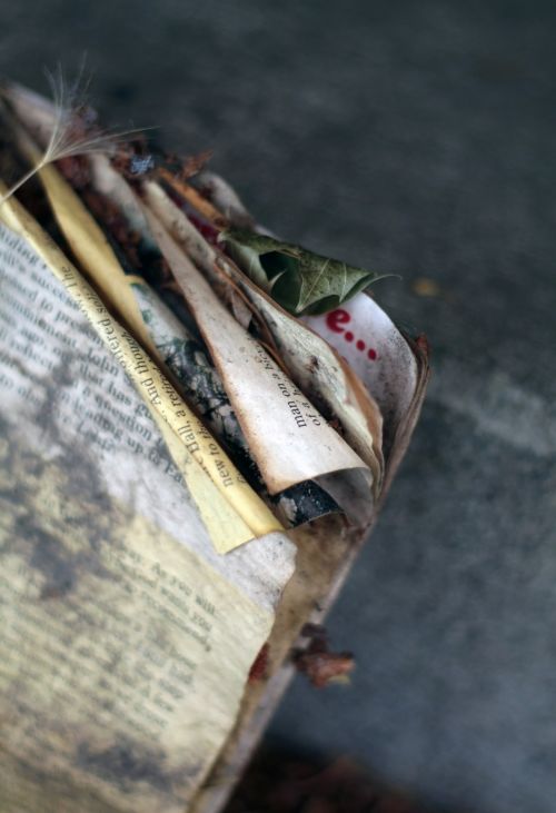 Worn Book Pages