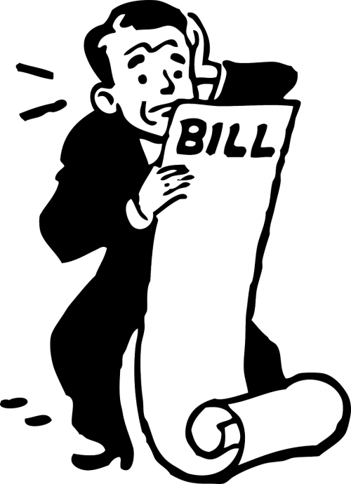 worried paying bills
