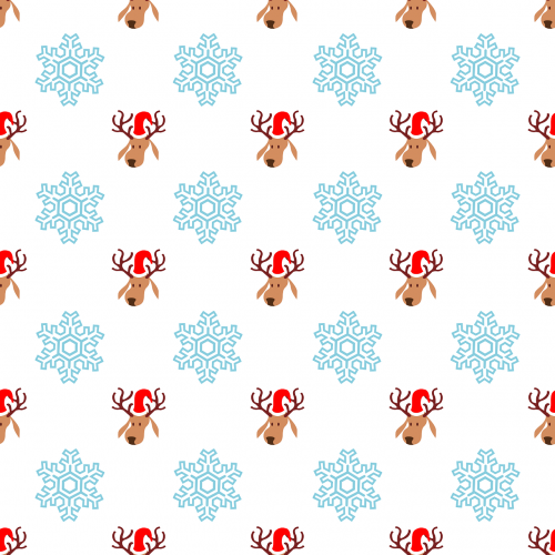 wrapping paper christmas reindeer