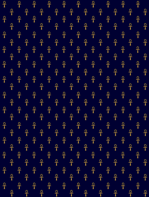 life anchor wrapping paper ancient egyptian