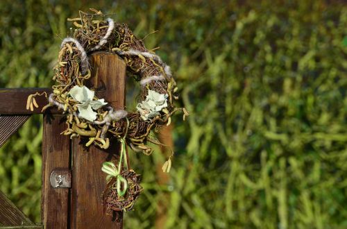 wreath natural wreath woven