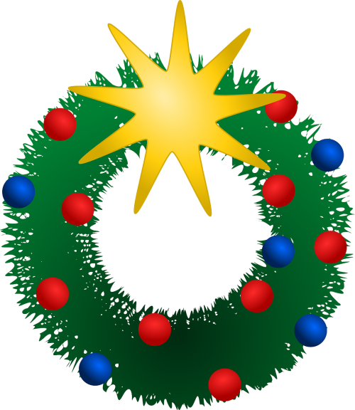 wreath celebration christmas