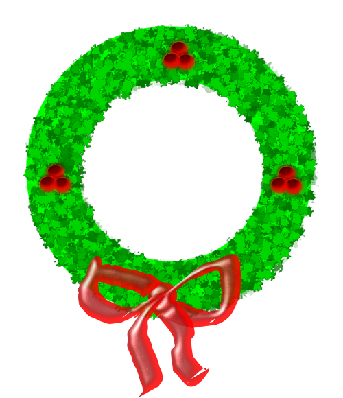 wreath christmas berries