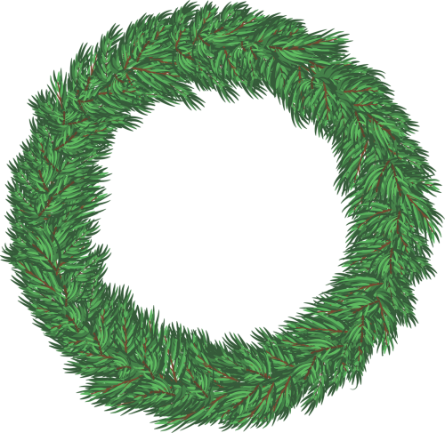 wreath christmas holiday
