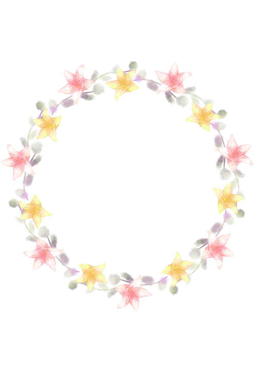 wreath corolla lily