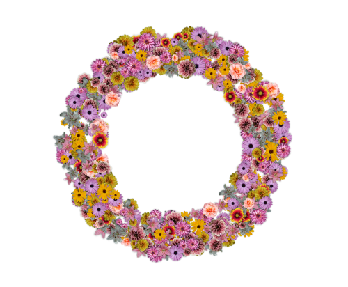 wreath floral decoration