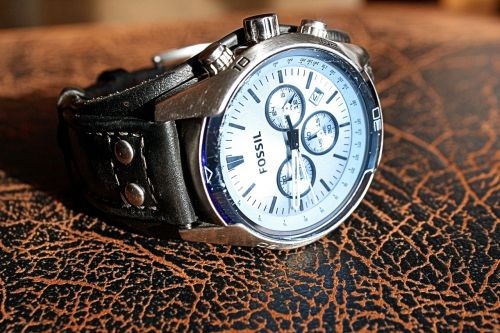 wrist watch clock time indicating