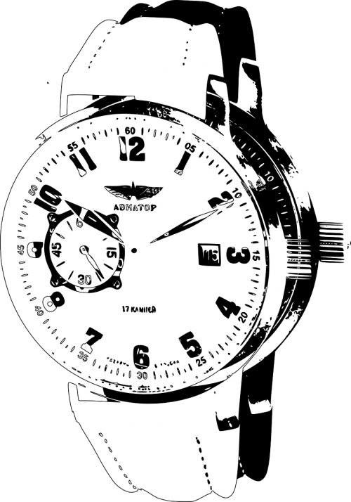 wristwatch watch clock