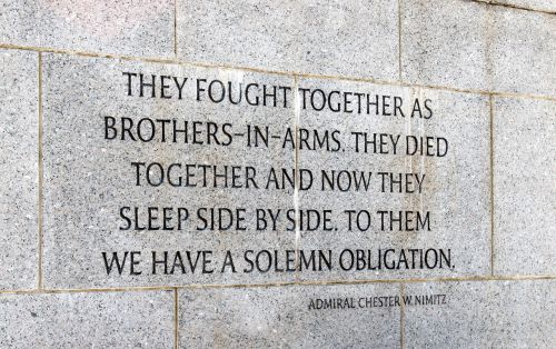 wwii memorial quote
