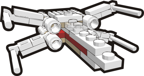 x-wing star wars building block