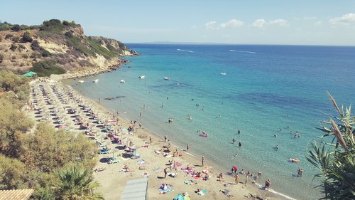 xi beach  kefalonia  resort
