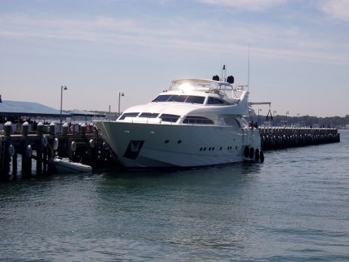 yacht white harbor